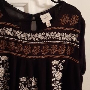 Knox Rose Mid Thigh Dress, XL, Black